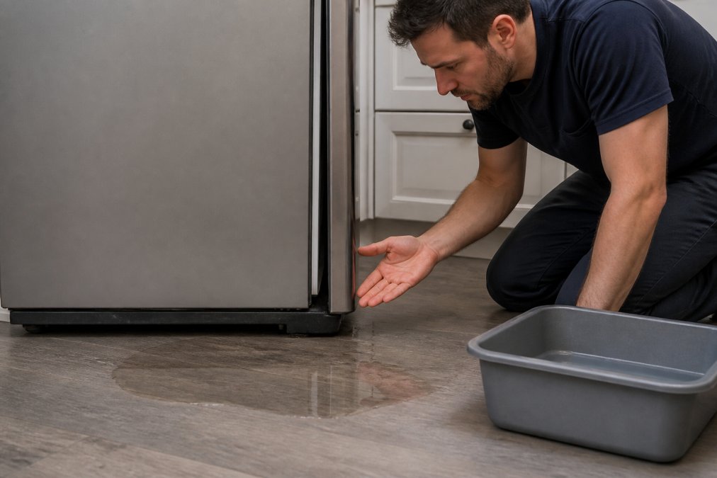How to Fix a Leaking Refrigerator: Step-by-Step